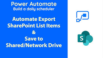 PowerAutomate - Automate Export SharePoint List Items to File Share Drive