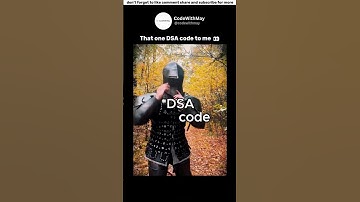 That One DSA Code to Me 😤 #coding #dsa