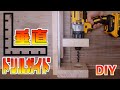 【DIY】700円のドリルガイド制作！失敗と対策！端材とスライドレールだけ