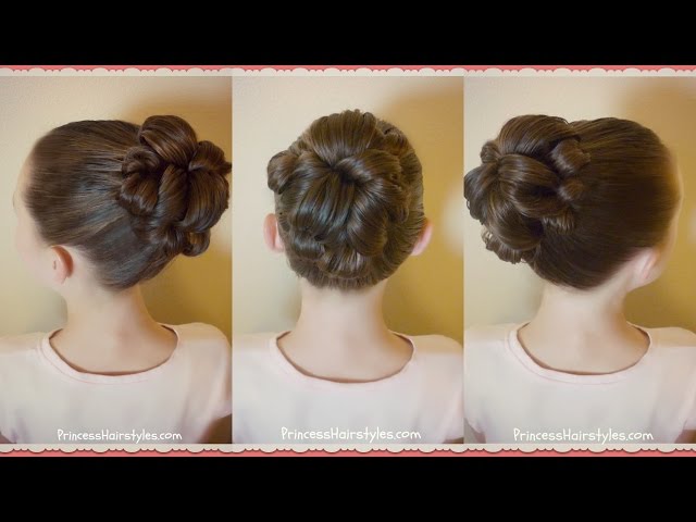 Topsy Tail Bun Tutorial Quick And Easy Hairstyle For Dance