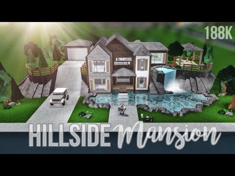 V  ⭐️CODE: V on X: Hillside Modern Mansion ☁️🌿🖤 @FroggyHopz_RBLX  @RBX_Coeptus @Ayzria #bloxburg #WelcomeToBloxburg #roblox   / X