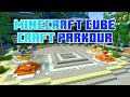 Minecraft cube craft parkour with my little brother