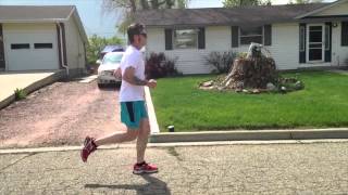 Running - Low Back Pain and Spasm Gone: Running Form Before and After