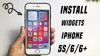 How To Get Widget On iOS 12 | How To Enable widgets on iPhone 6,6+,5s | Install widgets on iphone 6 screenshot 4