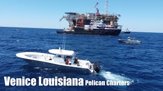 Experience Venice Louisiana Tuna Fishing! Near Huge Oil Rig!