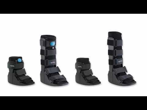 How to put on your United Ortho Cam Walker Fracture Boot 