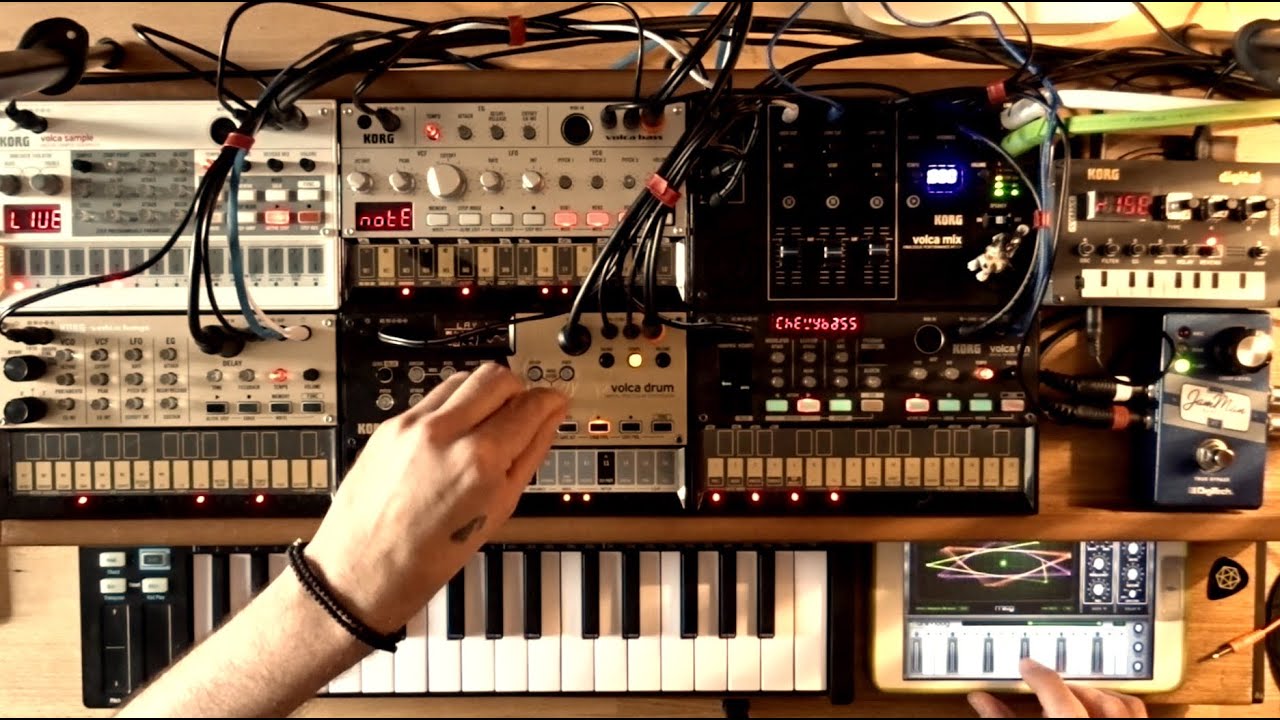 Korg Volca/NTS-1/Animoog | Ambient Clouds (improv)