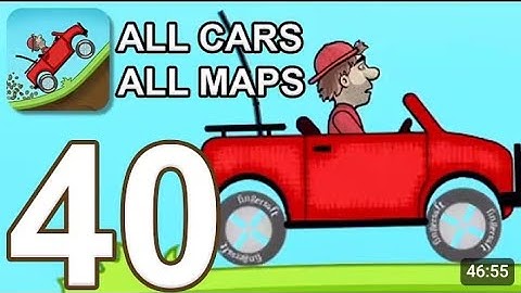 Hill Climb Racing - Gameplay Walkthrough Part 40 - All Cars/Maps (iOS, Android)