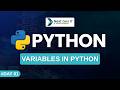 What is Variable in Python? | How to Create Variables | Day 1 Python Series