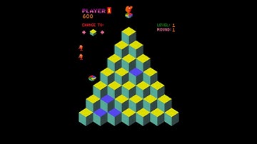 Q*bert (US set 1) [MAME] [shortplay]