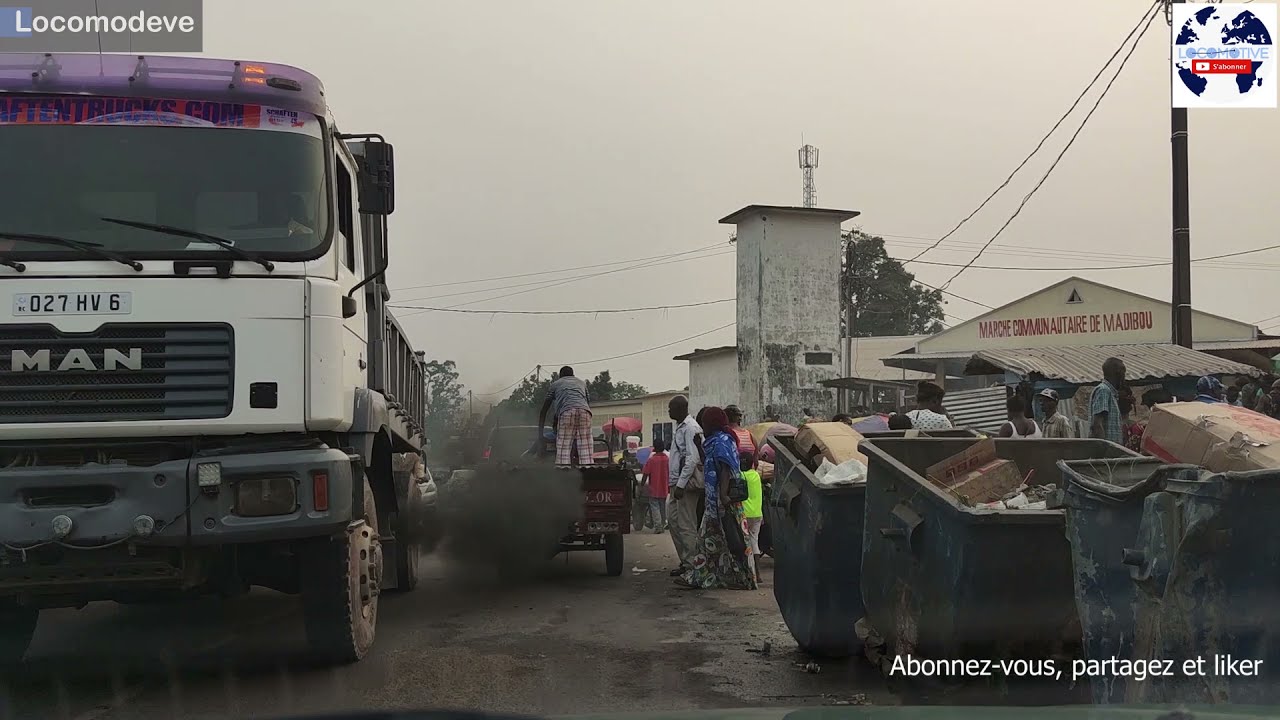 BRAZZAVILLE - PONT DU DJOUE - MAFOUTA - OMS - MASSISSIA - MADIBOU   MAKELEKELE - MATOUR