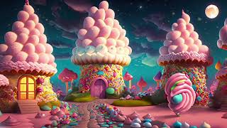 🍭 ENCHANTING CANDYLAND 🍬 | 1 hour of dreamy twinkling stars, chimes, and musical ambience