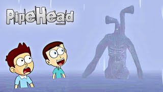 SirenHead ka Bhai - PipeHead Horror Zone | Shiva and Kanzo Gameplay screenshot 4