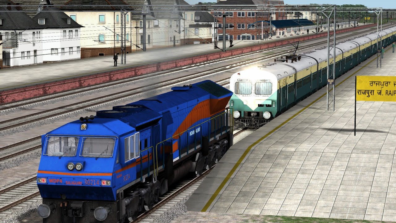 MEMU TRAIN ARRIVED RAJAPURA JN & FAILED | BAAZ WDG4 STARTUP & RESCUE  & DEPARTURE