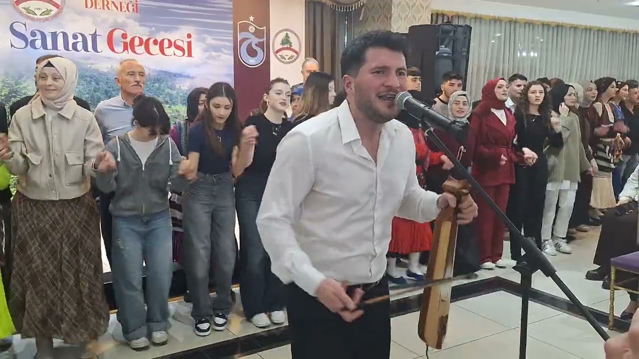 Trabzon Şalpazarı Sinlice Köyü Derneği'nin İstanbul'da Kültür ve Sanat Gecesi #geyiklihaber 