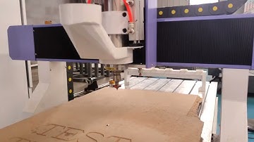 Test video of AKM6090C atc cnc router machine -1