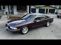 Test drive 1996 chevrolet impala ss 92k miles 19900 maple motors 2603