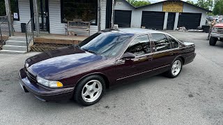 Test Drive 1996 Chevrolet Impala SS 92k Miles $19,900 Maple Motors #2603