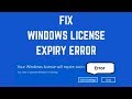 How to fix windows license will expire soon  thetechfever