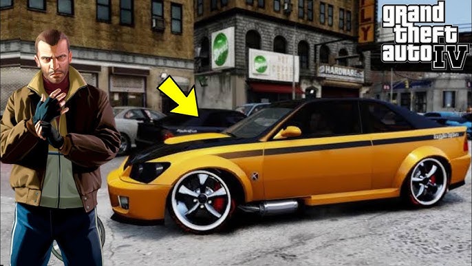 Carros RAROS escondidos e MUITO LOUCOS do GTA IV 