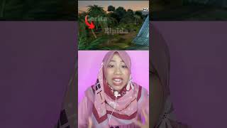 ADA RUMAH HANTU NYATA DI UPIN IPIN ❓SEREM BANGET 😱 | Cerita Elpida #shorts