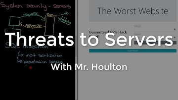 1.4.1 Threats to Servers SQL Injection and DoS Attacks.  GCSE Computer Science (OCR)