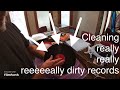 Flood survivors are these extremely dirty records worth saving cleaning very dirty records