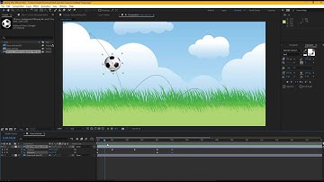 Bài tập diễn hoạt quả bóng cơ bản - Ball animation basic tutorial for Motion graphics designer