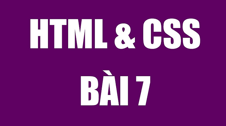 Hướng dẫn cắt web từ photoshop sang html css