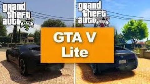GTA 5 Lite Vs GTA 5 Original 😱 REAL VS FAKE