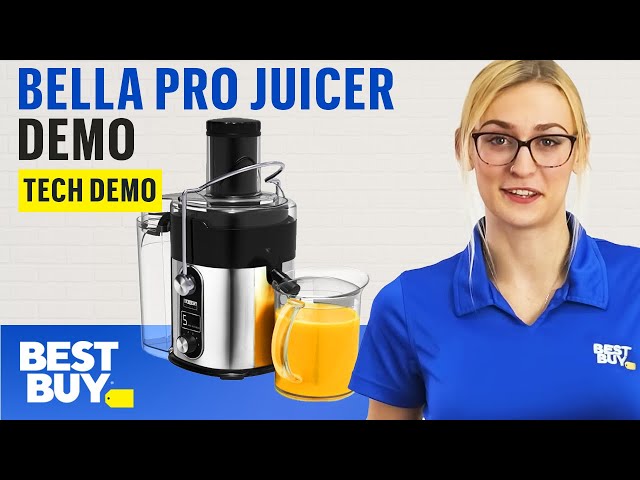 Bella Pro Series Juice Extractor Demo – from Best Buy 