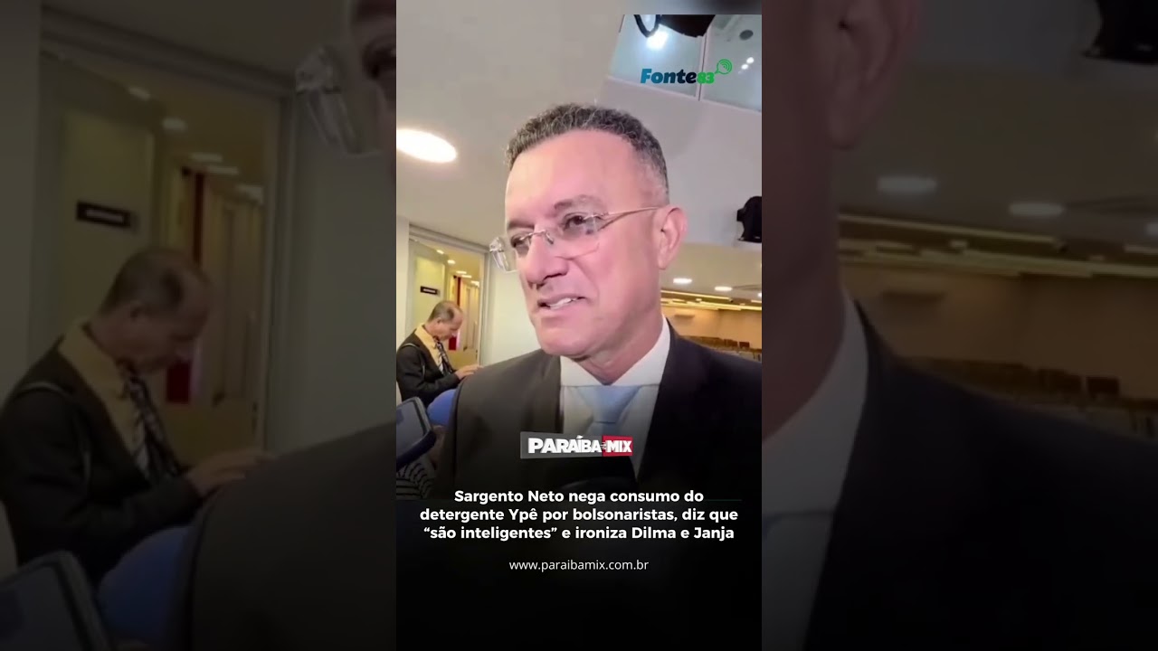 Sargento Neto nega consumo do detergente Ypê por bolsonaristas, diz que "são inteligentes"