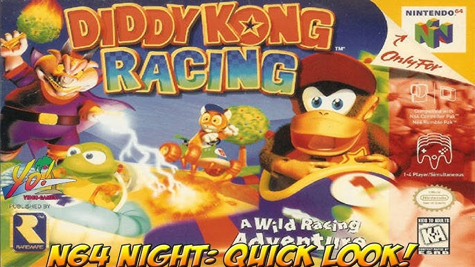 WarpZone - Diddy Kong Racer, a mais nova farra no Nintendo 64 que