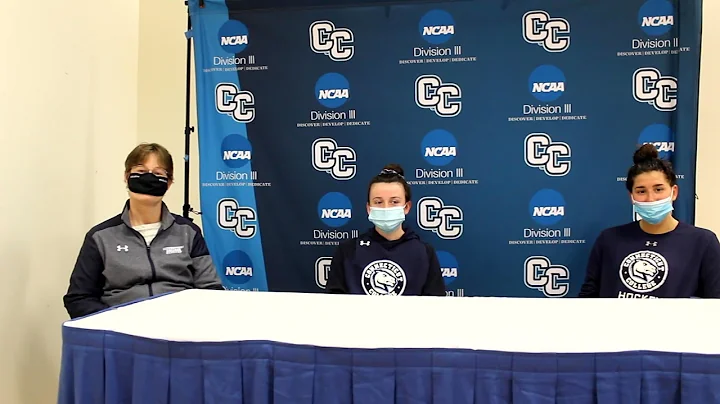 Women's Ice Hockey Trinity Postgame Interview: Kri...