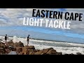 Light tackle fishing rock and surf and estuary blacktail white mussel cracker kob and grunter