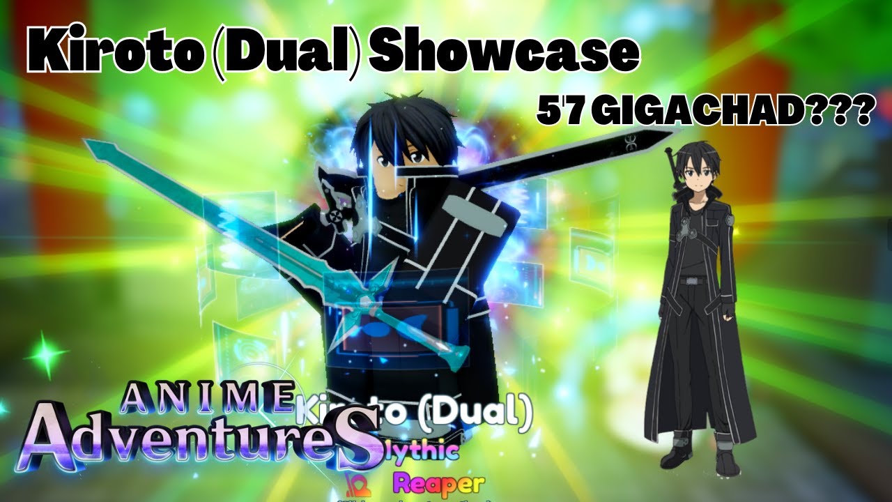 Kiroto (Dual) Showcase (Kirito Sword Art Online SAO) Anime