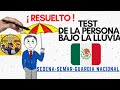 EXAMEN PSICOLÓGICO RESUELTO ✅ PERSONA BAJO LA LLUVIA ♥️ (SEDENA, SEMAR, GUARDIA NACIONAL, TROPA) 💂