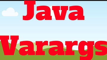 Java Varargs-Java variable arguments details