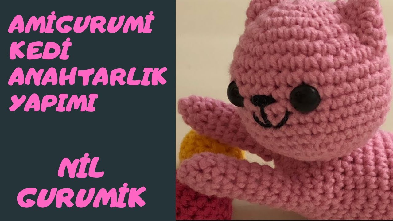 Amigurumi Kedi Anahtarlik Nasil Yapilir Youtube Crochet Hats Crochet Hats