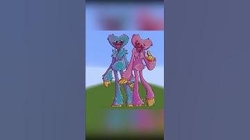 NOOB VS PRO VS HACKER VS GOD HUGGY WUGGY AND KISSY MISSY Minecraft Pixel Art