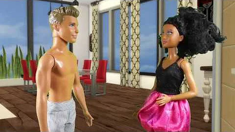 Rodzinka Barbie- Wymarzony dom. Bajka dla dzieci po polsku. The sims 4 odc.53