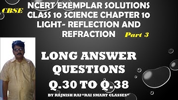 NCERT Exemplar Solutions for Class 10 Science Chapter 10 Light -Reflection and Refraction Part 3