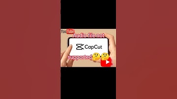Capcut Audio file not supported problem? || #shorts || #capcut || #shortsfeed || #viral