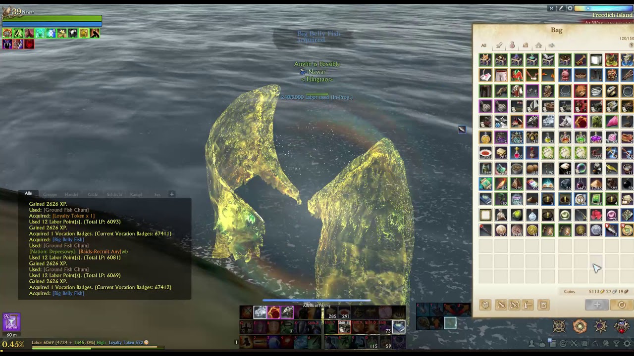 ArcheAge Advanced Fishing at Freedich Island. YouTube