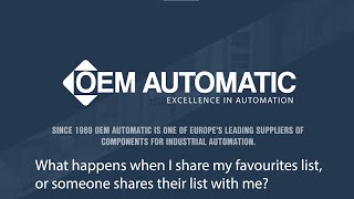 What Happens When I Share My Favourites List, Or Someone Shares Their List With Me?