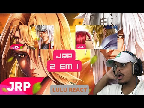 JRP | 2 EM 1 | Kushina e Minato, Jiraya e Tsunade | LULU REACT