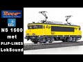 Roco NS 1600 met de speciale PIJP-LINES ESU LokSound 5