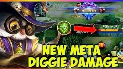 Diggie Mage Build is Back to META!! - Build Top 1 Global Diggie ~ MLBB