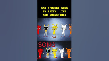 Thumbnail of Sad Sprunki Song Animated Music Video And Lyrics (Incredibox Sprunki)