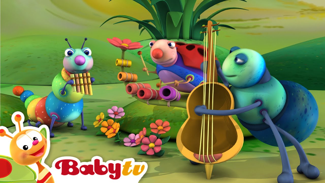 Big Bugs Band Música Africana 🎻 Música y Canciones para Niños 🎵 Caricatura BabyTVSP YouTube